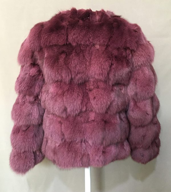 Women's Genuine Natural Fox Fur Jacket