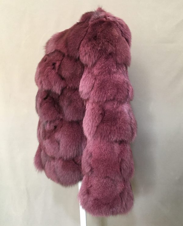 Women's Genuine Natural Fox Fur Jacket