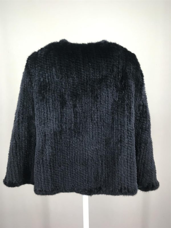 Women's knitted mink