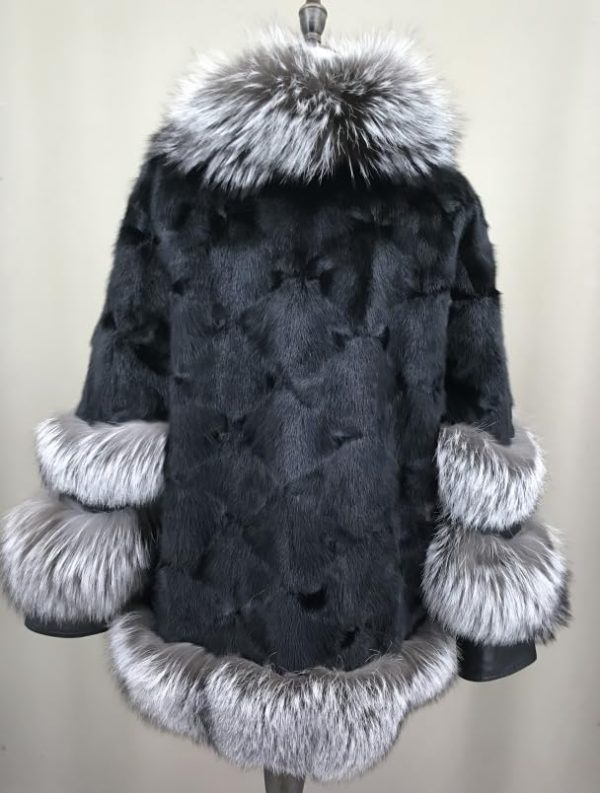 Women's natural mink coat