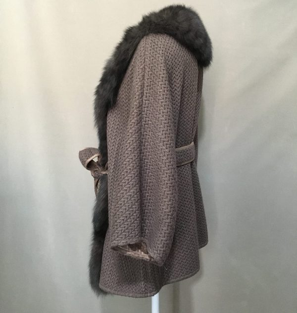 Women's wool casual coat